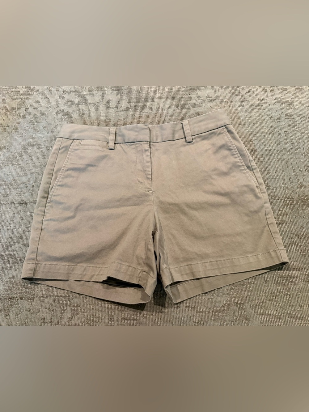 Land’s End Women’s Classic Khaki Cotton Shorts